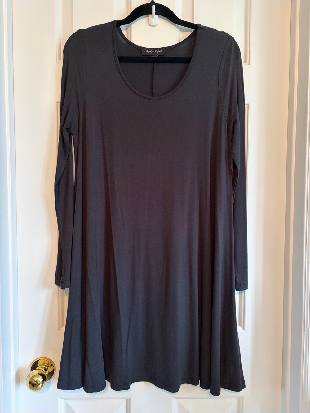 Charlie Paige Black Swing Dress US S/M
